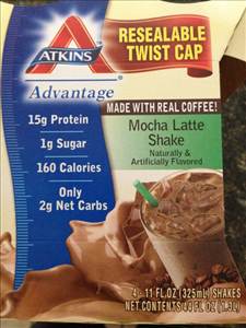 Atkins Mocha Latte Shake