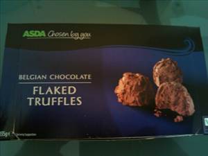 Asda Chosen By You Belgian Chocolate Flaked Truffles