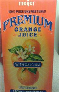 Meijer 100% Pure Orange Juice with Calcium