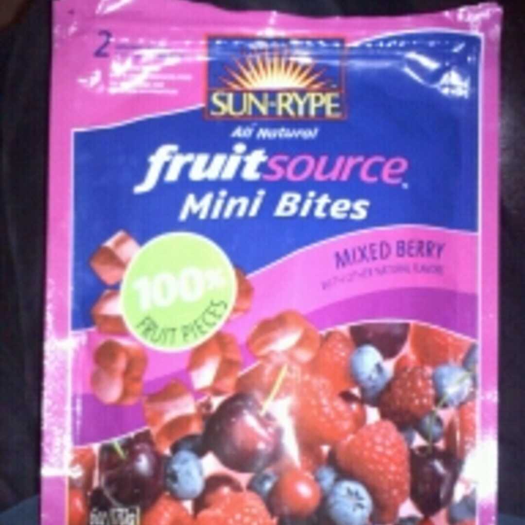 Sun-Rype FruitSource Mini Bites - Mixed Berry