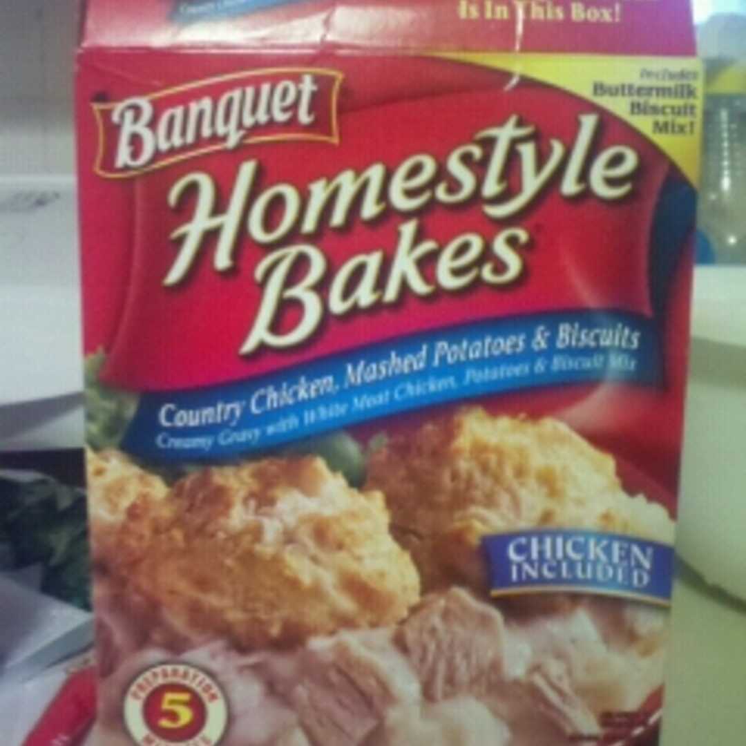Banquet Homestyle Bakes - Country Chicken, Mashed Potatoes & Biscuits