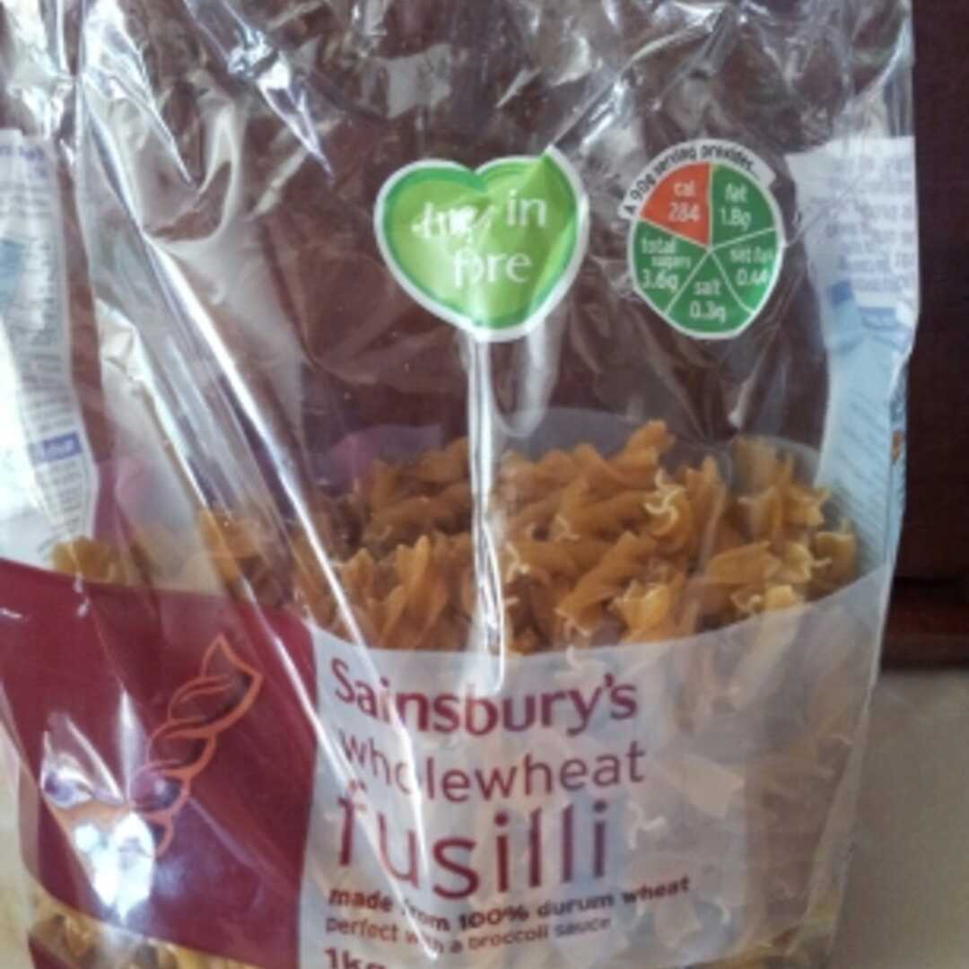 Sainsbury's Wholewheat Fusilli Pasta