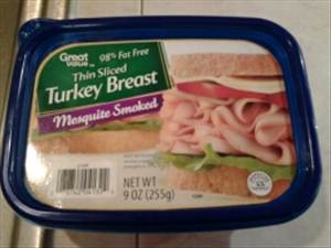 Great Value Thinly Sliced Smoked Turkey Breast