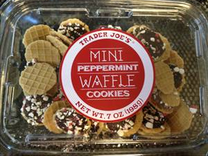 Trader Joe's Mini Peppermint Waffle Cookies