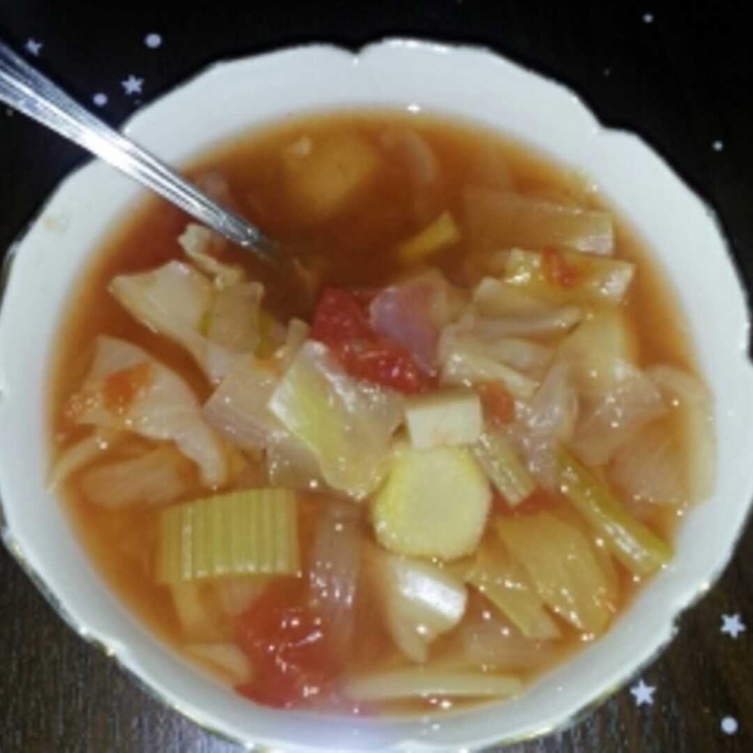ベジタリアン野菜スープ（水で調理）