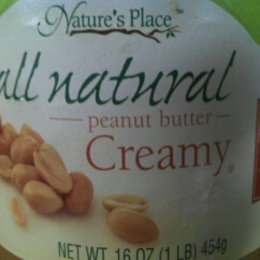 Nature's Place All Natural Creamy Peanut Butter