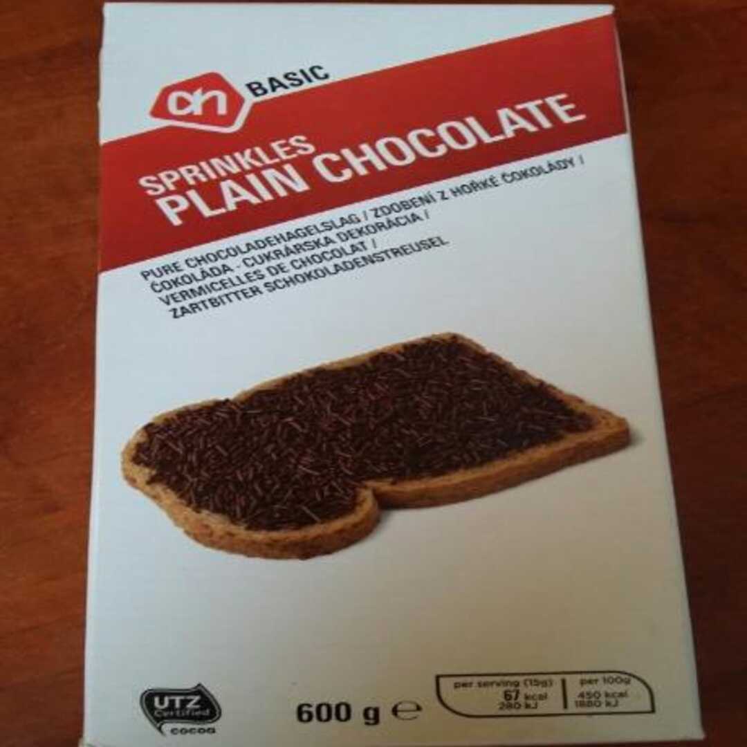 AH Basic Sprinkles Plain Chocolate
