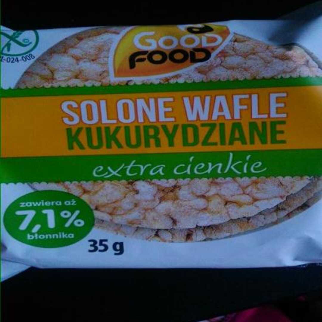 Good Food Solone Wafle Kukurydziane Extra Cienkie