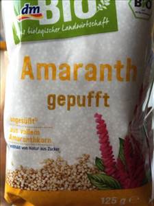 DM Bio Amaranth Gepufft