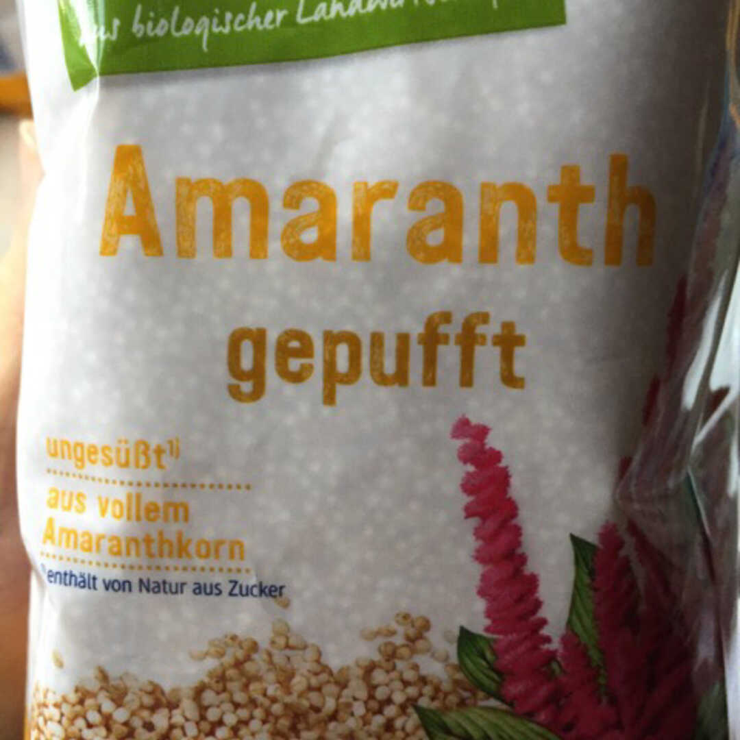 DM Bio Amaranth Gepufft