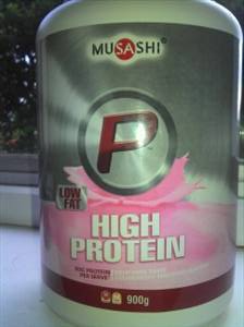 Musashi High Protein Strawberry Smoothie