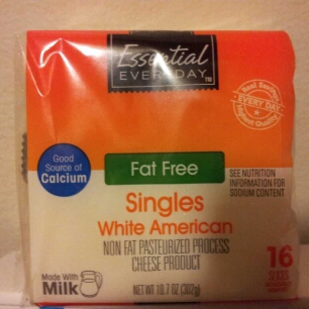 Essential Everyday Fat Free White American Singles