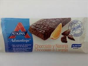 Atkins Barra Chocolate e Laranja