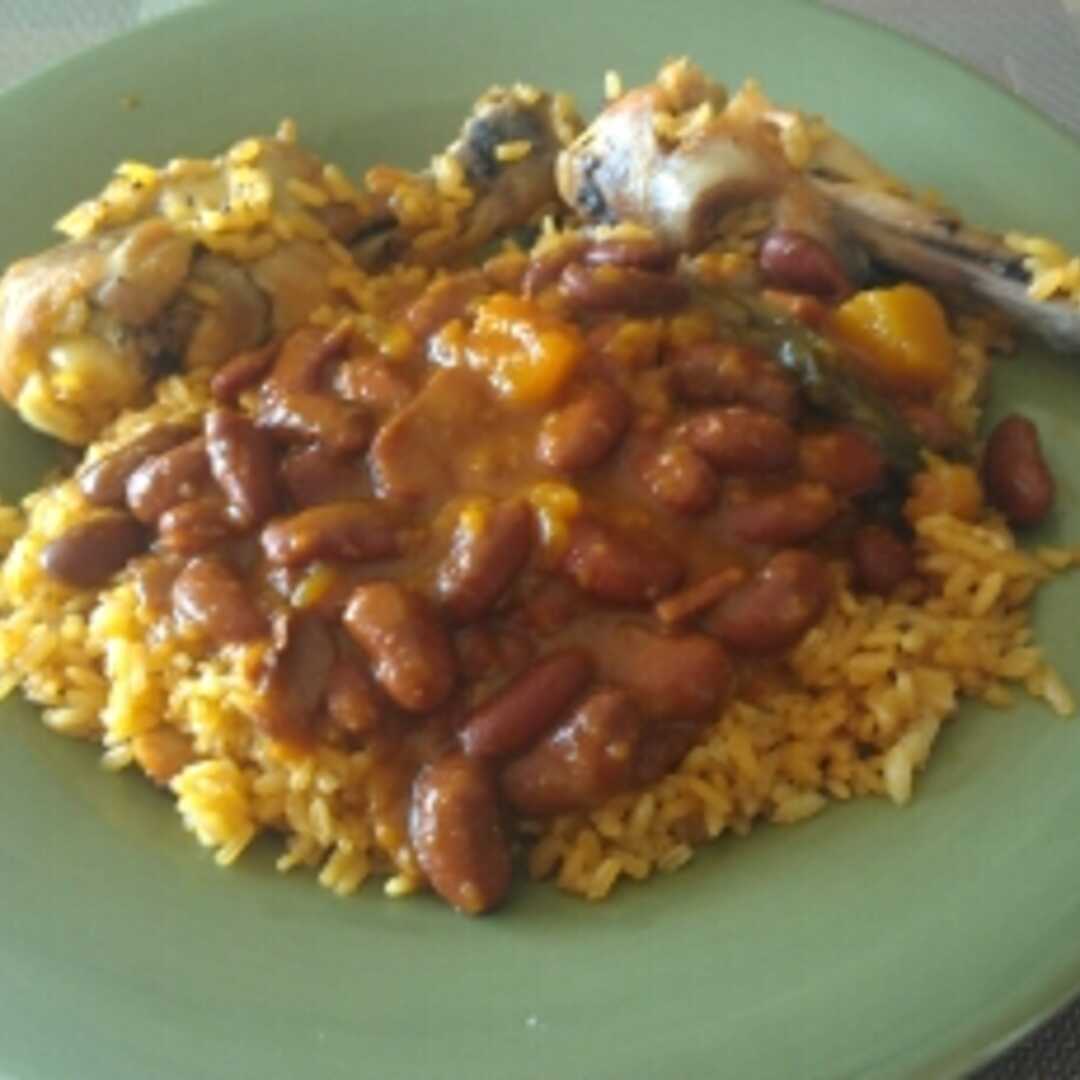 Puerto Rican Style Rice with Chicken (Arroz Con Pollo)