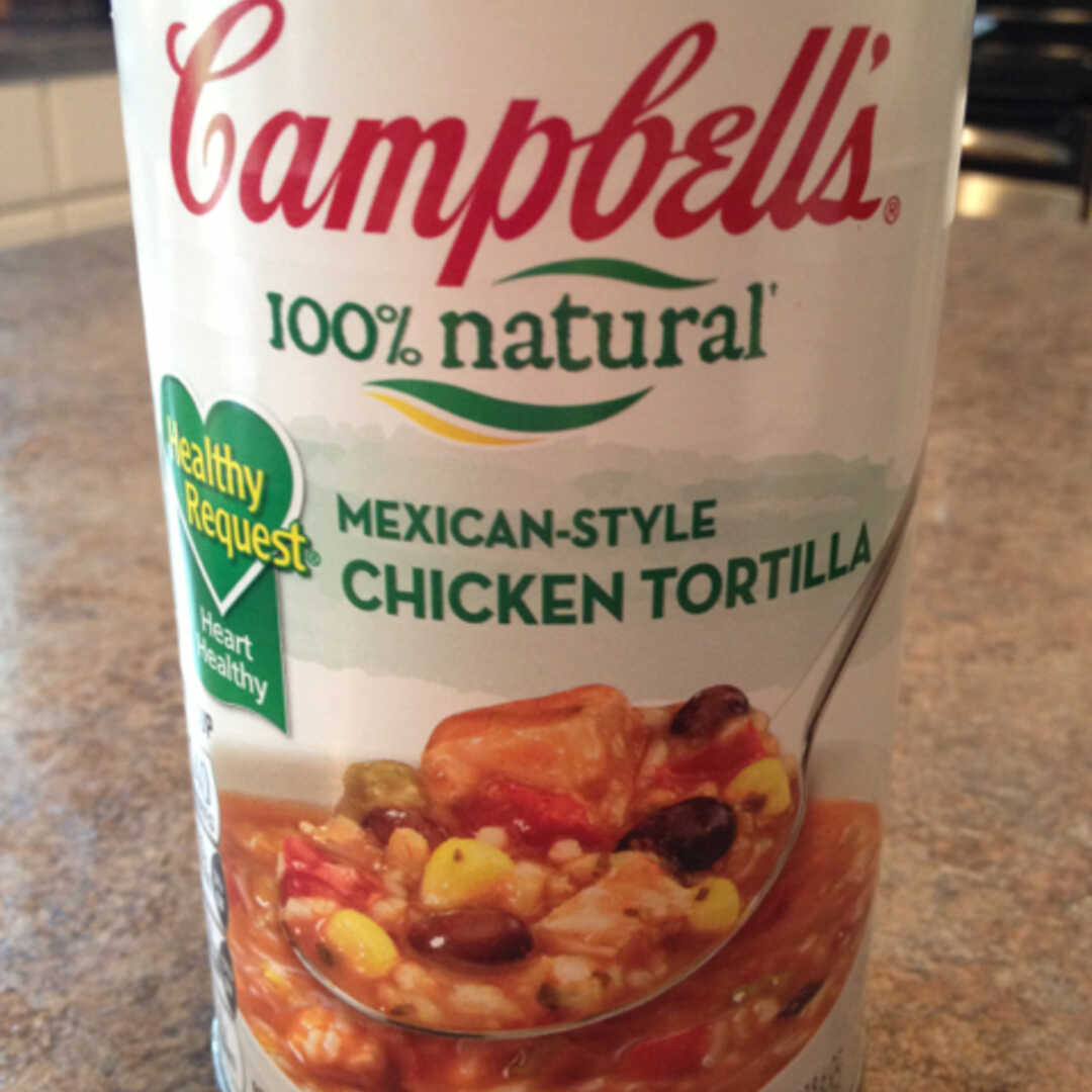 Campbell's Healthy Request Mexican Style Chicken Tortilla Soup