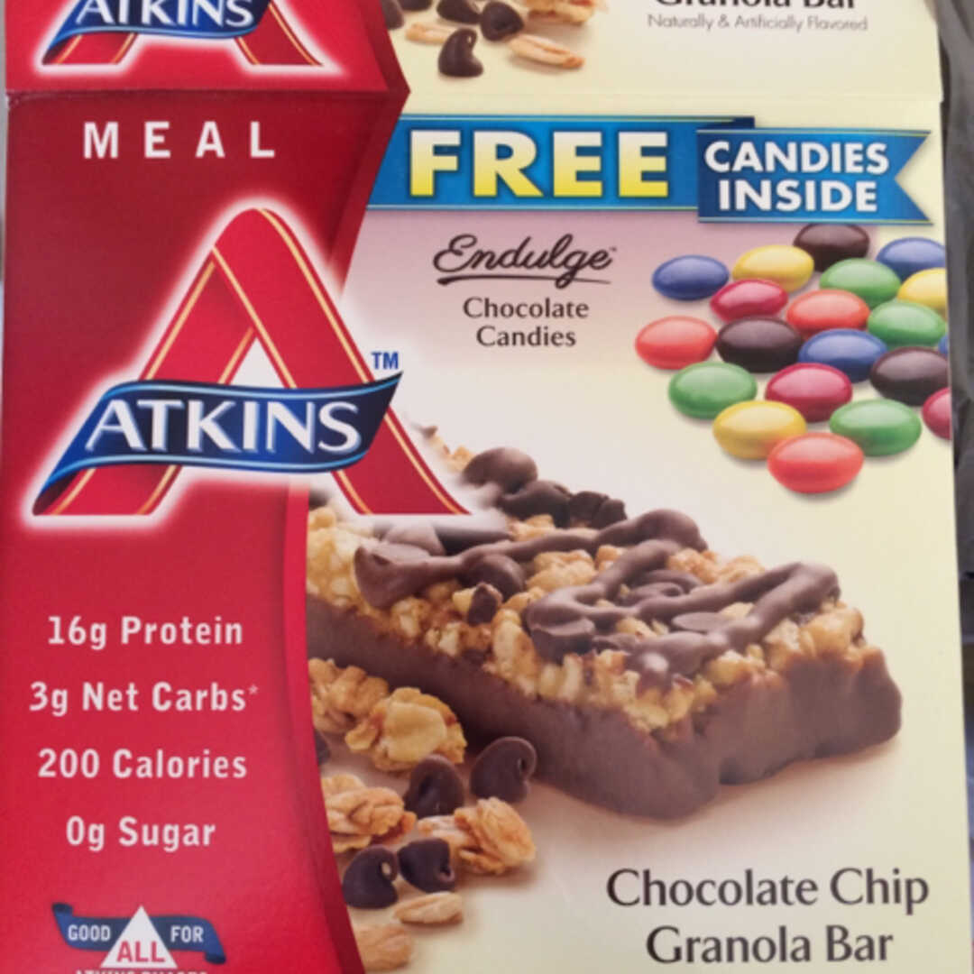Atkins Meal Chocolate Chip Granola Bar
