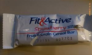 Fit & Active Fruit & Grain Strawberry Cereal Bar