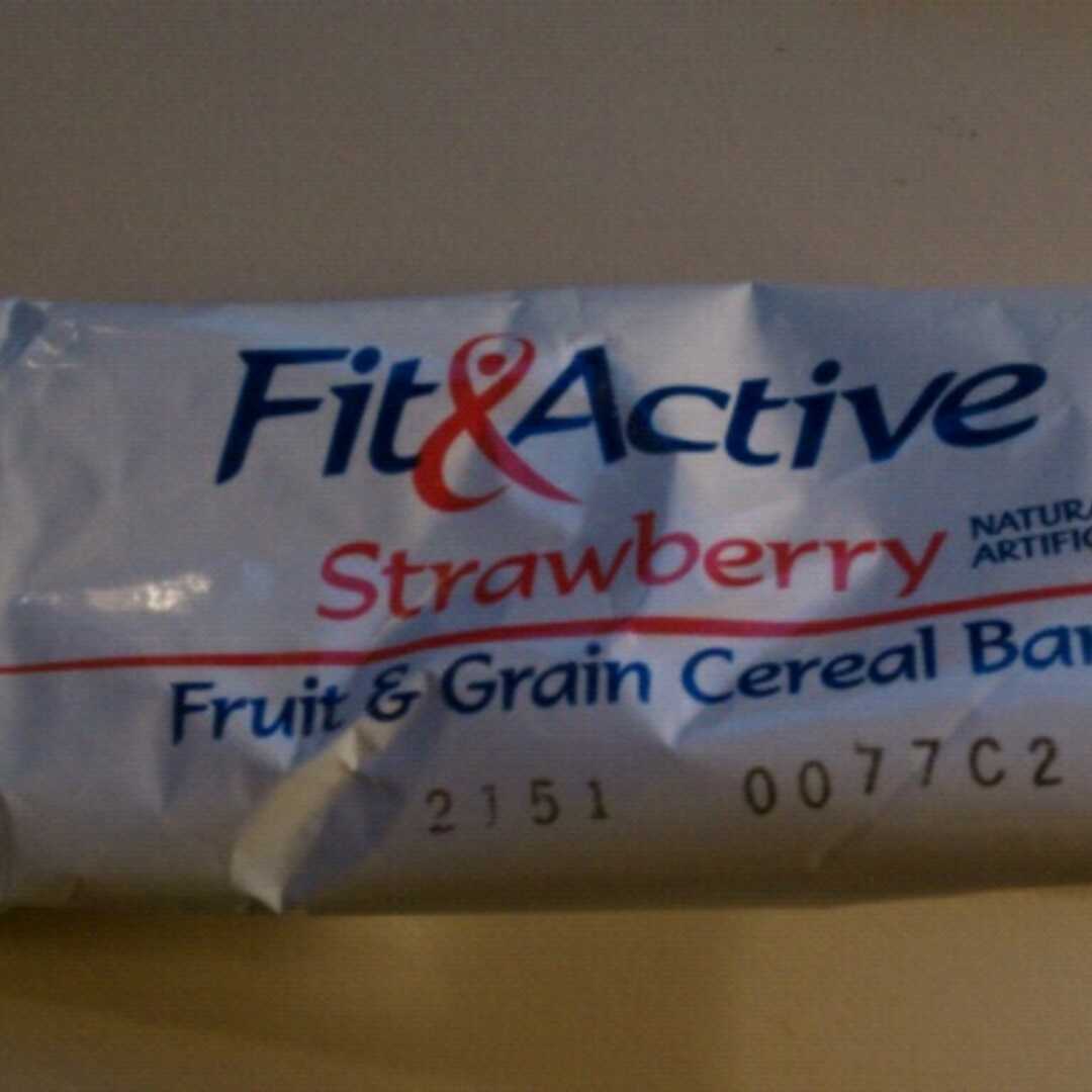 Fit & Active Fruit & Grain Strawberry Cereal Bar