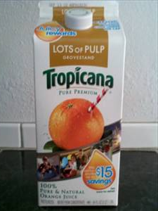 Tropicana Grovestand Lots of Pulp Orange Juice (with Calcium & Vitamin D)