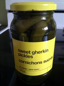 No Name Sweet Gherkin Pickles