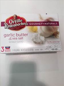 Orville Redenbacher's Gourmet Naturals Garlic Butter & Sea Salt Popcorn