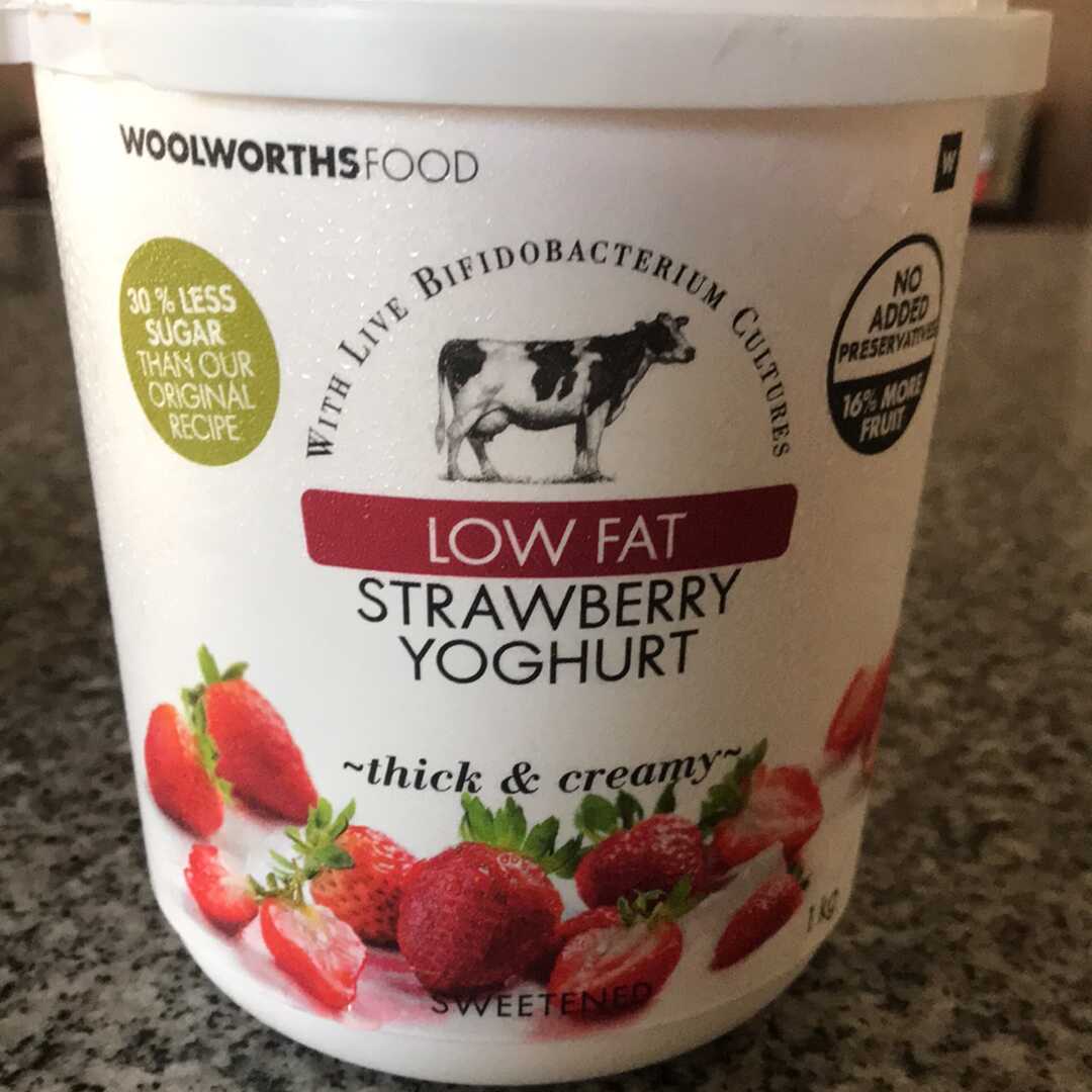 Woolworths Strawberry Yoghurt Low Fat