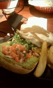 Red Robin Bruschetta Chicken Burger