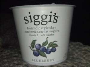 Siggi's Icelandic Style Skyr Non-fat Yogurt - Blueberry
