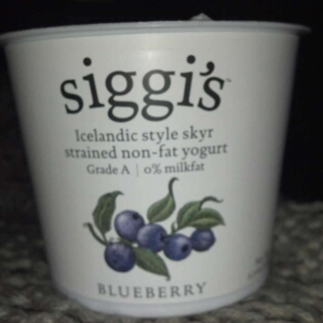 Siggi's Icelandic Style Skyr Non-fat Yogurt - Blueberry
