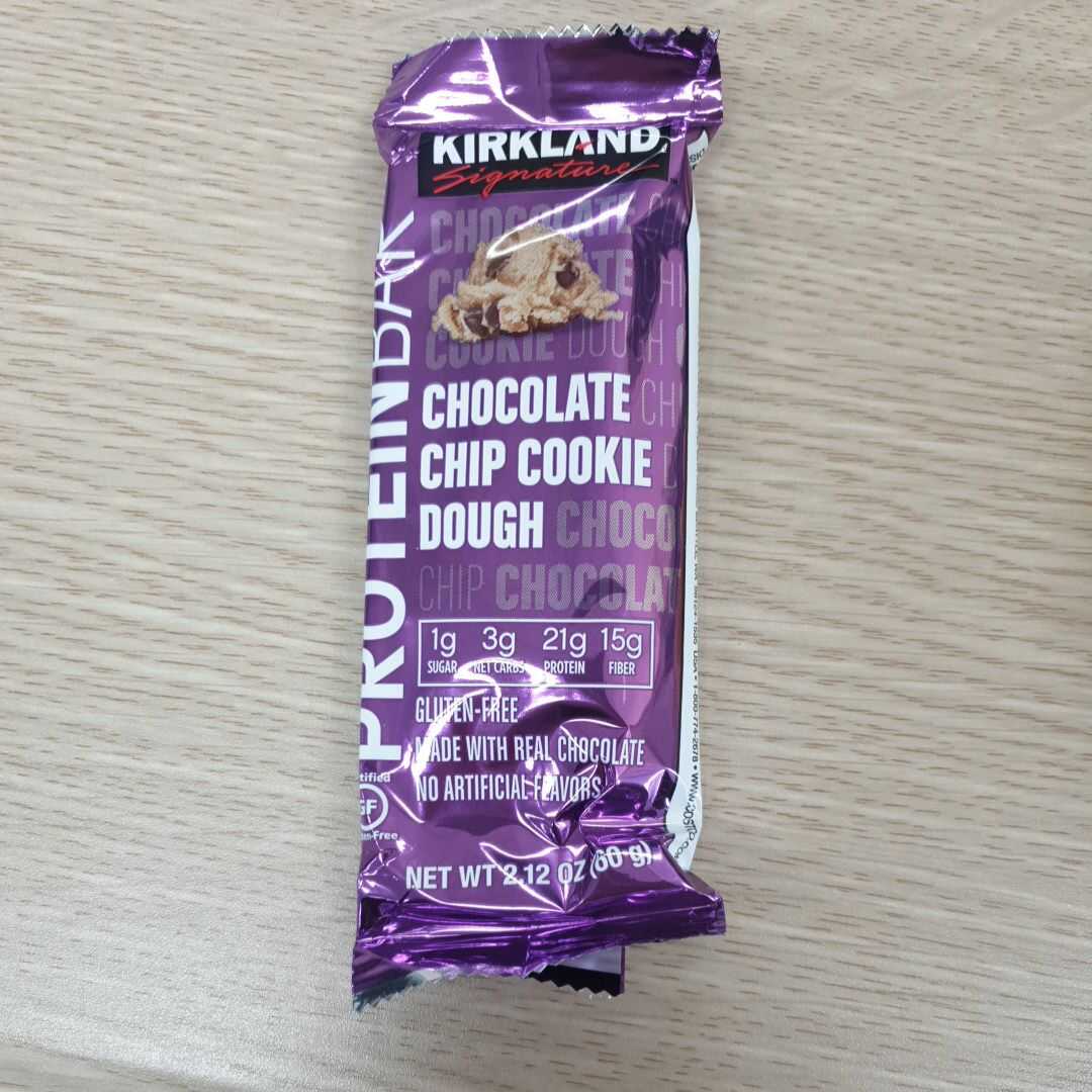 커클랜드 프로틴바 초콜릿칩 쿠키도우