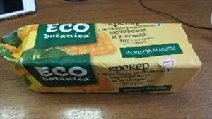 Eco Botanica Крекер с Пищевыми Волокнами, Картофелем и Зеленью (1)