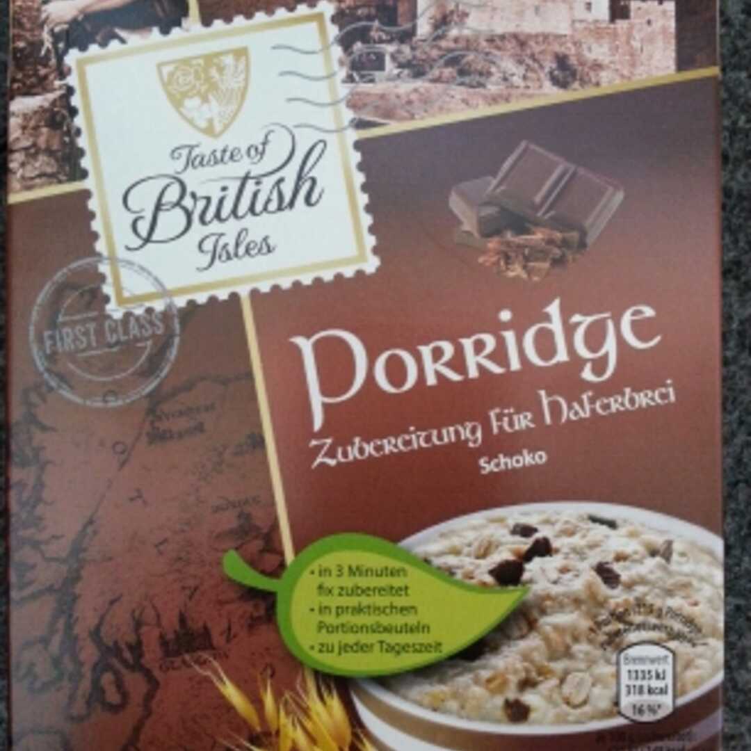 Aldi Porridge Schoko
