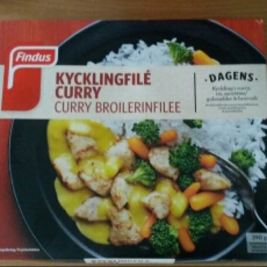 Findus Kycklingfilé Curry