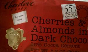 Chocolove Cherries & Almonds in 55% Dark Chocolate