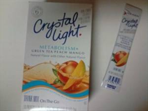 Crystal Light On The Go Metabolism+ Peach Mango Green Tea