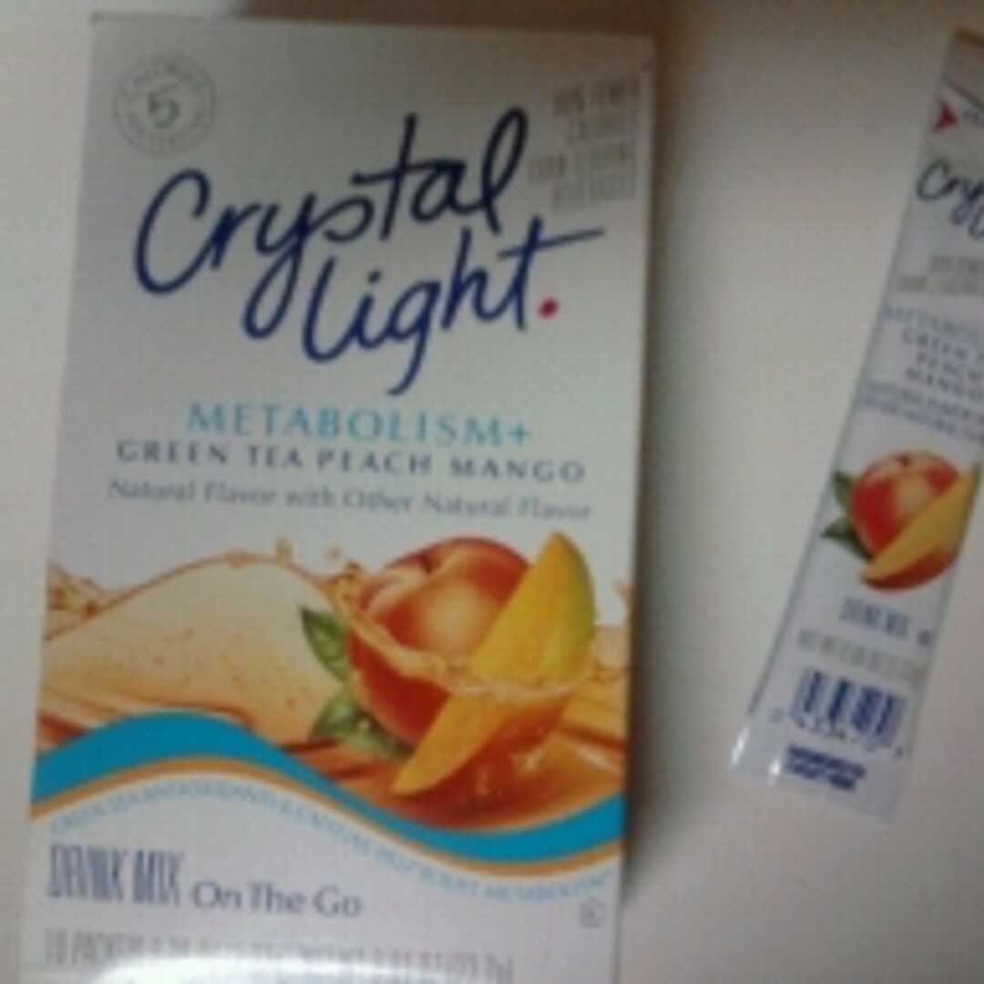 Crystal Light On The Go Metabolism+ Peach Mango Green Tea