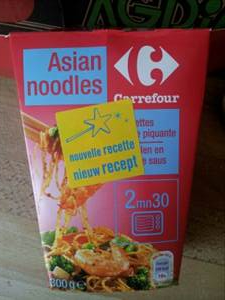 Carrefour Asian Noodles Crevettes Sauce Piquante
