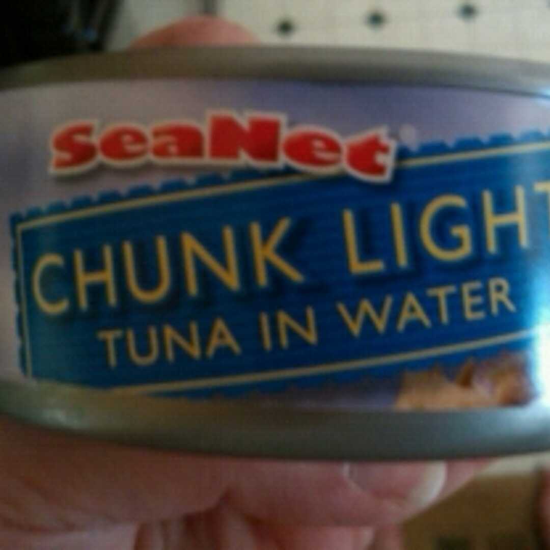 Light Tuna Fish (Drained Solids In Water, Canned)