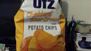 Utz Cheddar & Sour Cream Potato Chips