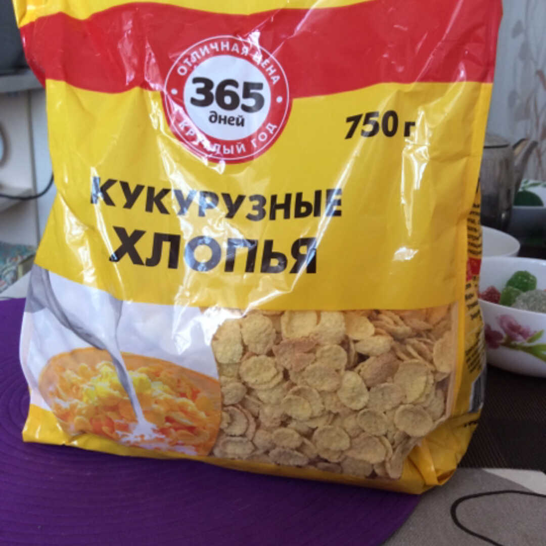 365 Дней Кукурузные Хлопья