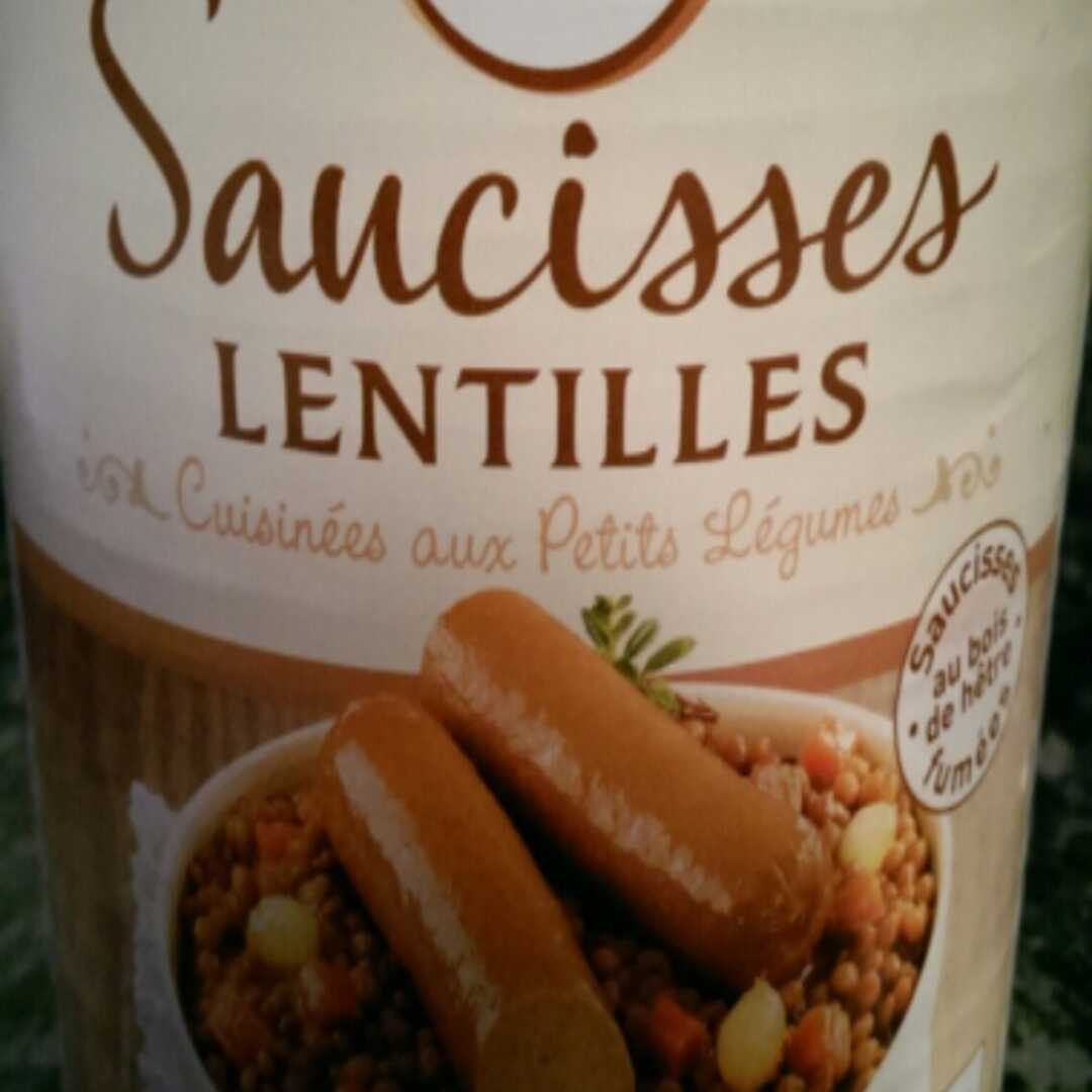 U Saucisses Lentilles