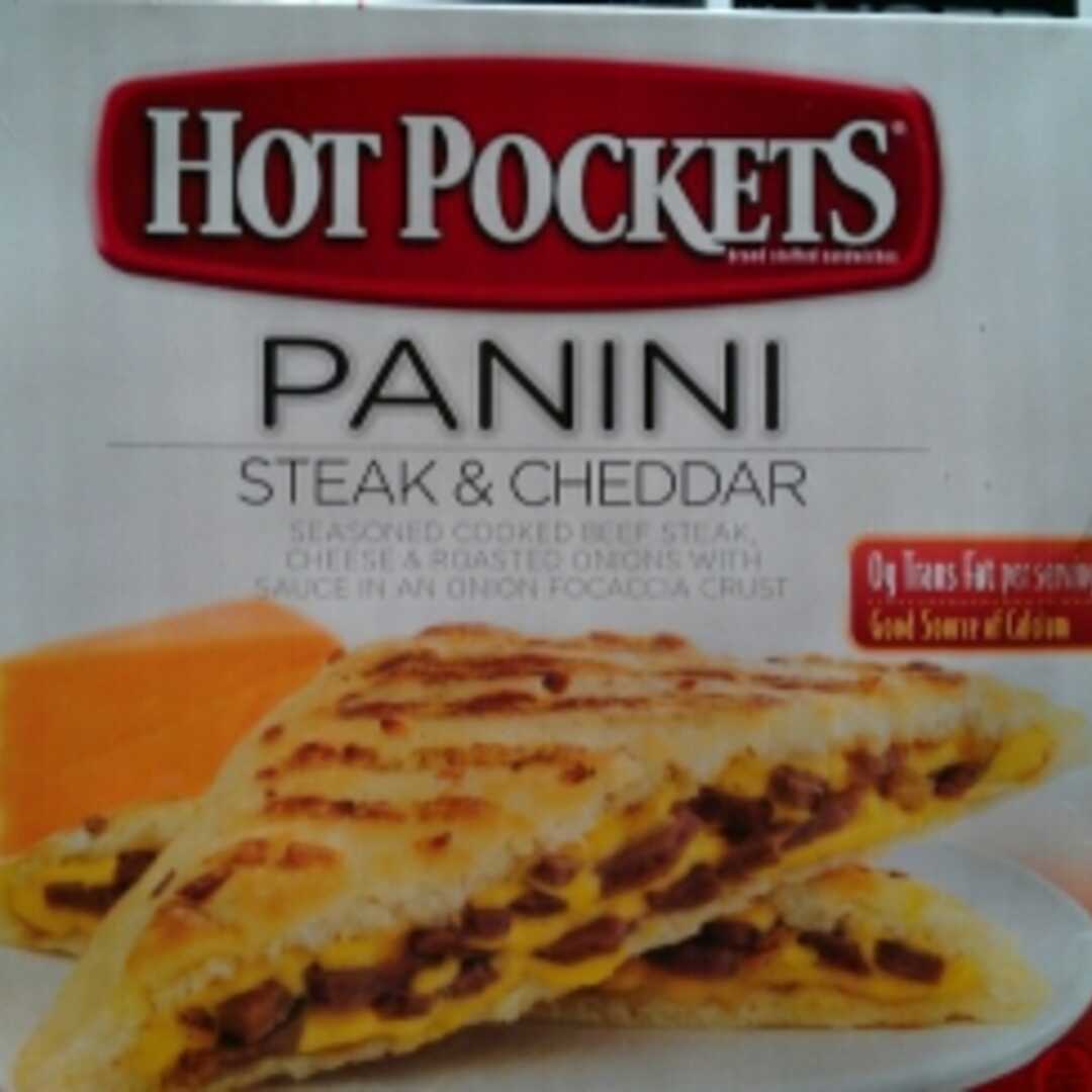 Hot Pockets Steak & Cheddar Panini