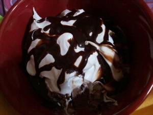 Chocolate Coated Vanilla Ice Cream (Light, No Sugar Added)
