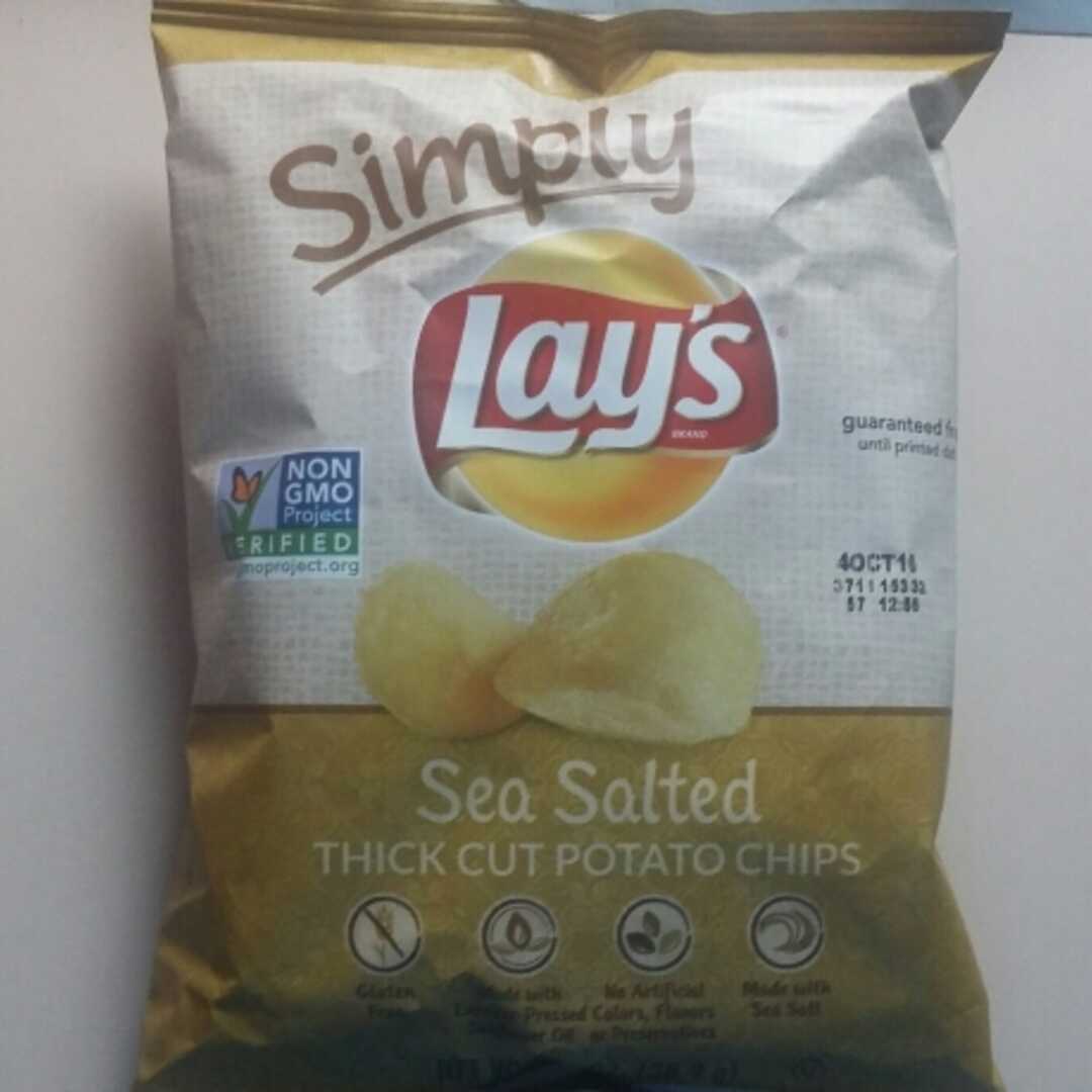 Lay's Simply Sea Salted Thick Cut Potato Chips (38.9g)