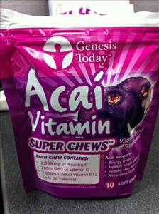 Genesis Today Acai Vitamin Super Chews