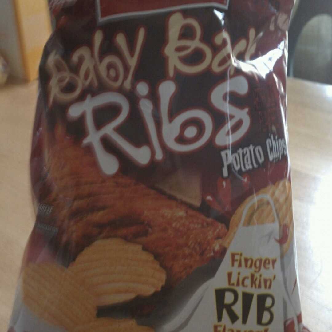 Herr's Baby Back Ribs Potato Chips