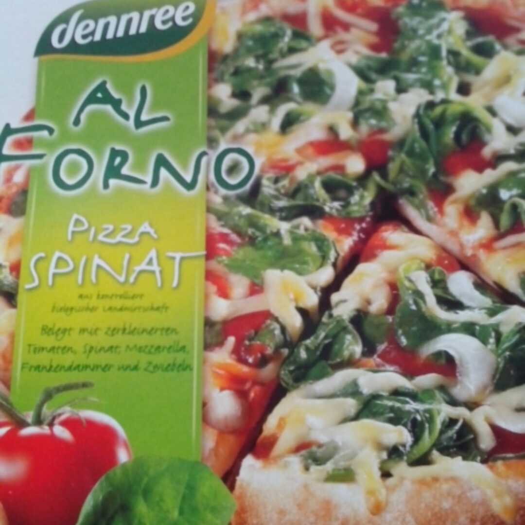 Dennree Al Forno Pizza Spinat