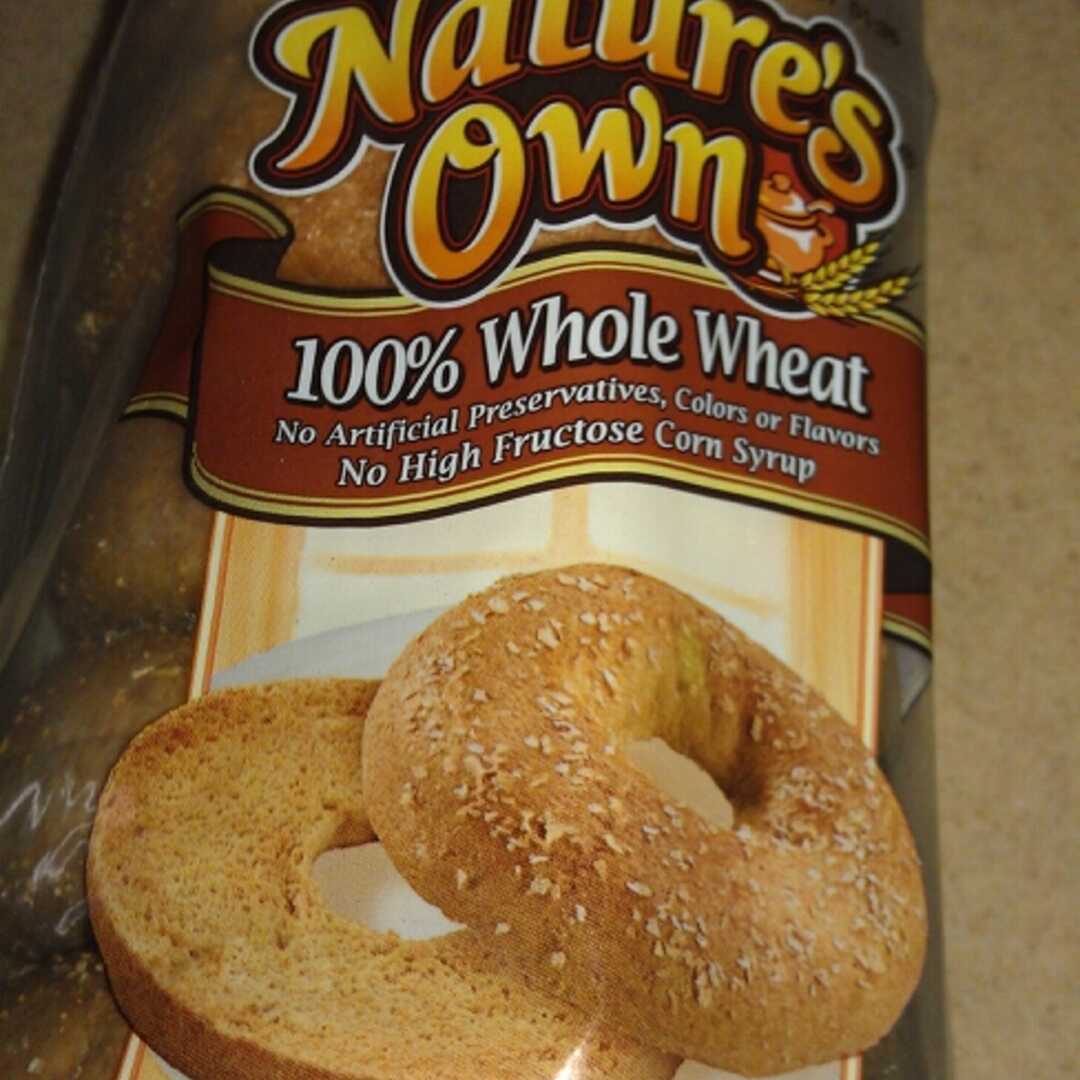 Nature's Own 100% Whole Wheat Bagels