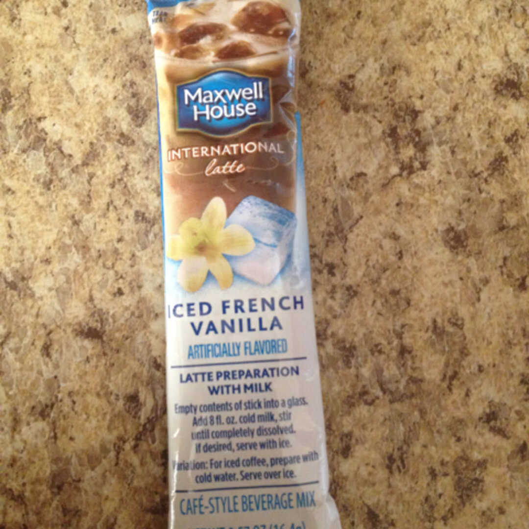 Maxwell House International Latte Iced French Vanilla