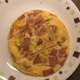 Egg Omelette or Scrambled Egg with Ham or Bacon